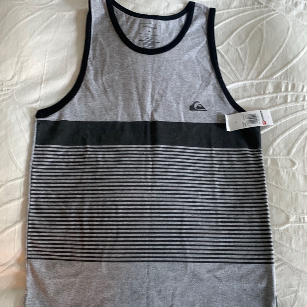 🆕 Quicksilver Grey Tank T-Shirt